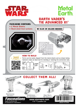 Load image into Gallery viewer, Darth Vader's TIE Fighter