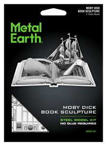 Moby Dick Book Sculpture