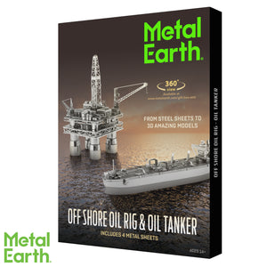 Offshore Oil Rig & Oil Tanker Gift Box