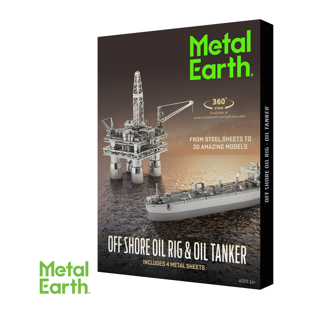 Offshore Oil Rig & Oil Tanker Gift Box