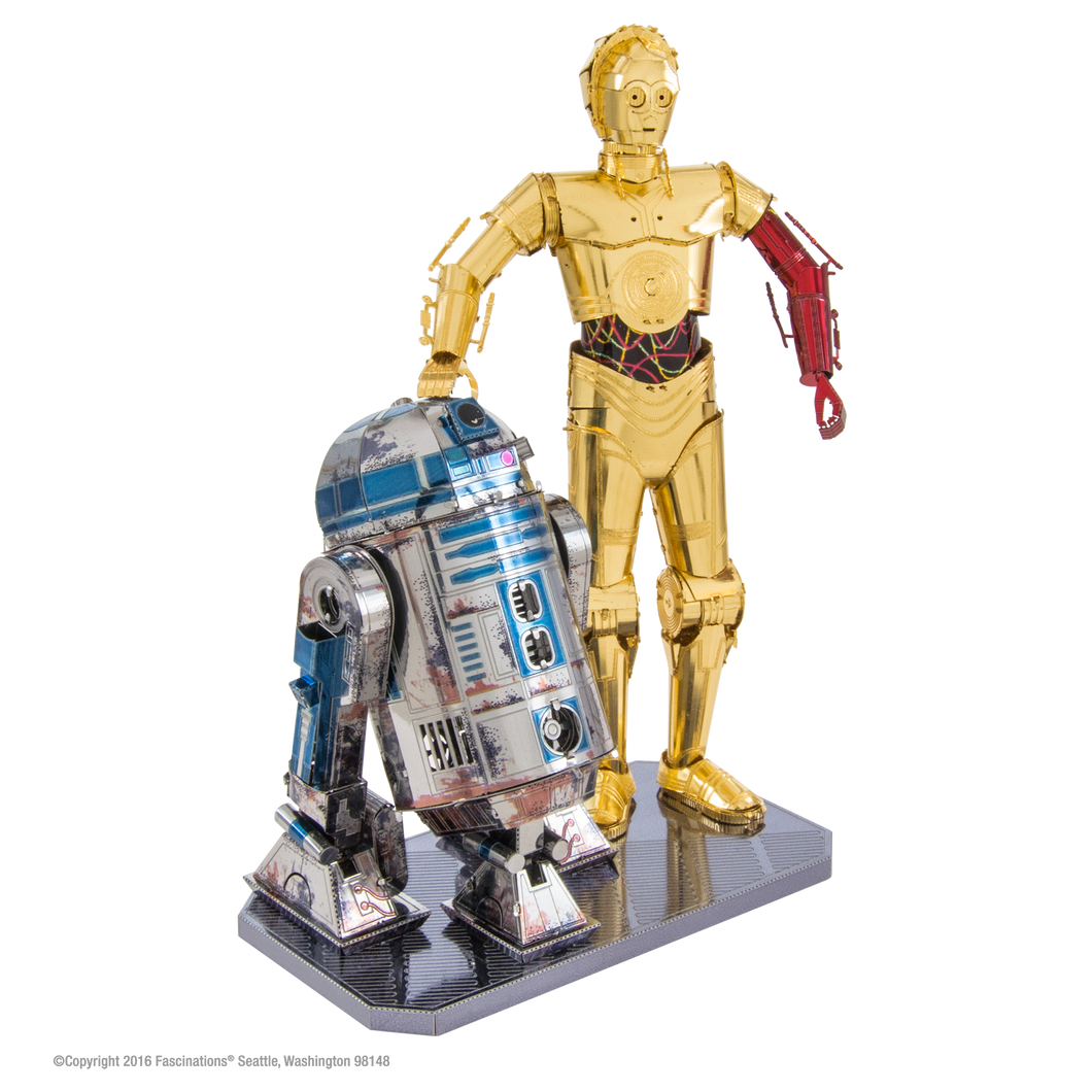 C-3PO & R2-D2 – Metal Earth SA